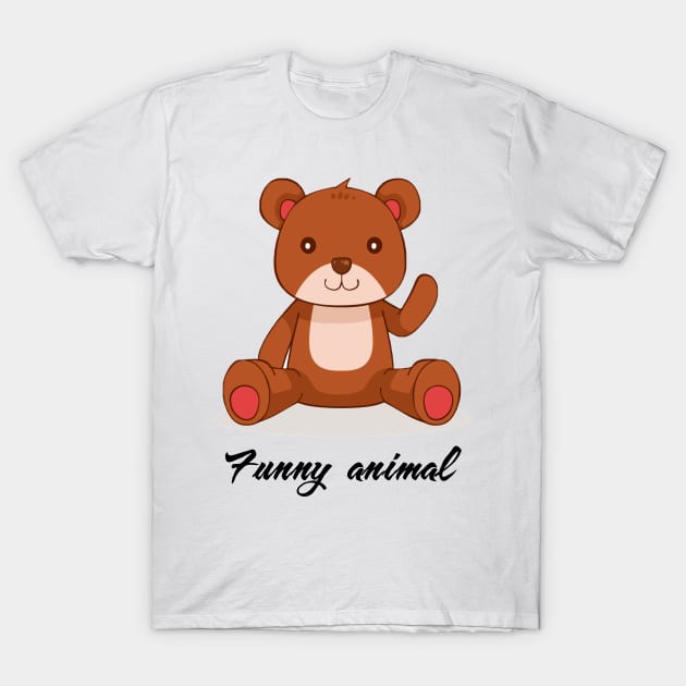 cute bear T-Shirt by This is store